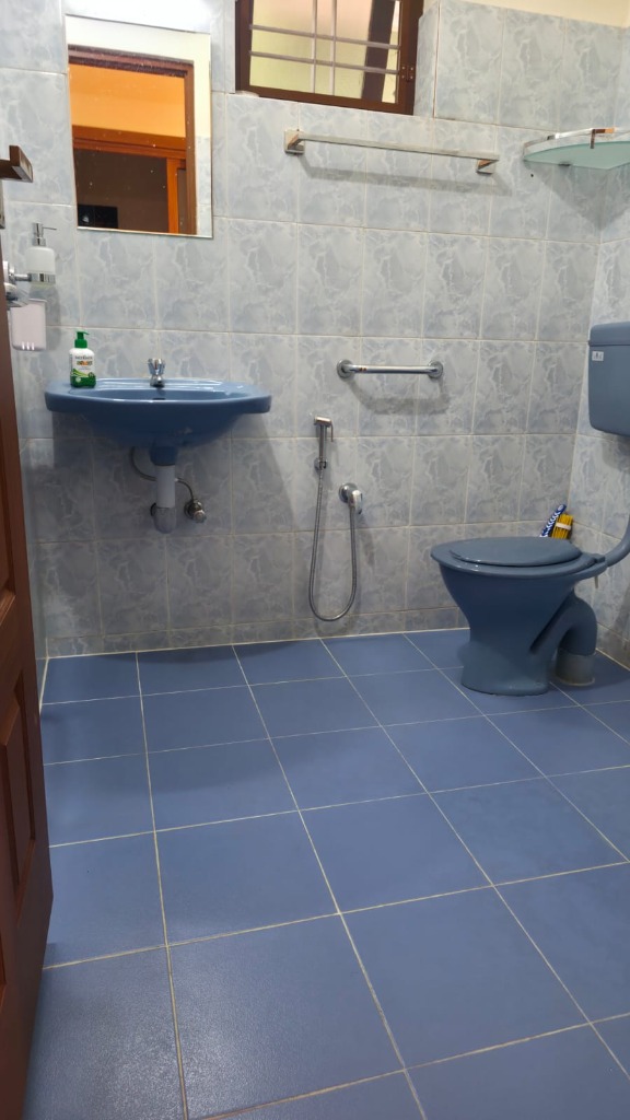 Blue Bathroom Washbasin